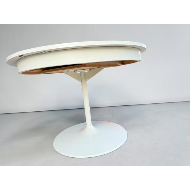Space Age the Cherry Chairs and Expandable Tulip Table by Luigi Colani for Lusch & Co, 1970s, Set of 5 For Sale - Image 16 of 18