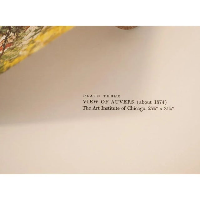 1950s After Paul Cezanne "View of Auvers" First American Edition Photogravure For Sale - Image 4 of 7