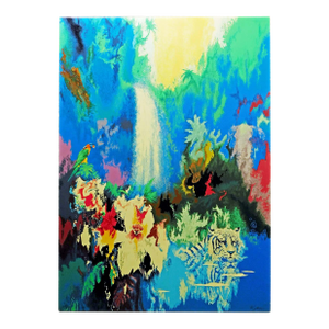 Robert Katona "Rain Forest" Serigraph on Paper Hand Signed