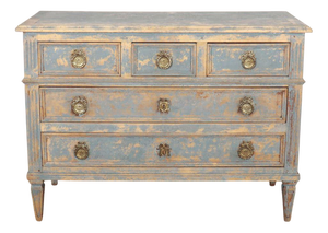 French Painted Commode, 1890s