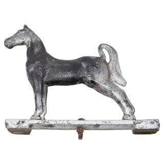 Leaded Equestrian Mailbox Topper For Sale