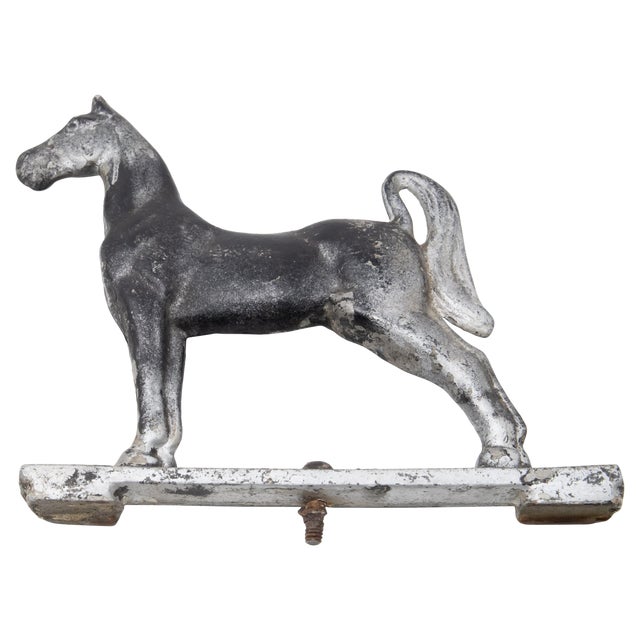 Leaded Equestrian Mailbox Topper For Sale