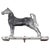 Leaded Equestrian Mailbox Topper For Sale