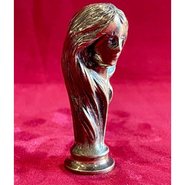 Period: 19th century Style: Art Nouveau Condition: Good condition Material: Bronze Height: 7,5cm "Art Nouveau Bronze...
