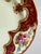 Antique Cauldon England Hand Painted Floral Raised Gold Porcelain Cabinet Plate For Sale In Los Angeles - Image 6 of 12