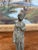 1970s Figurine of a Standing Female Figure in Classical Style With Aged Patina For Sale - Image 9 of 10