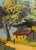 Illegibly Signed Rocky Mountain Landscape Oil For Sale - Image 4 of 9