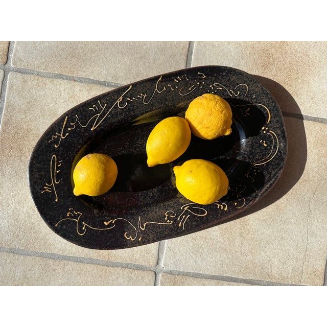 Vintage Rustic Serving Bowl, Germany, 1980s For Sale - Image 6 of 11