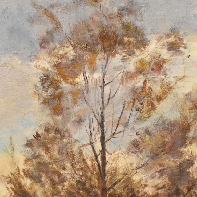 Théodore Gardère, Landscape of Dordogne, 19th Century, Oil Painting on Canvas, Framed For Sale - Image 7 of 11