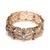 Bochic "Capri" Vintage Garnet & Multi Gem & Sapphire Bangle Set 18K & Silver For Sale - Image 9 of 18