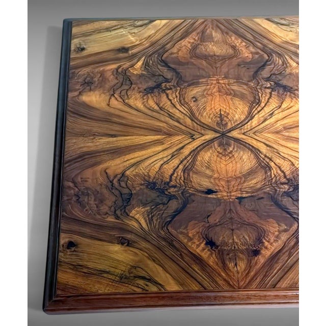 Late 19th Century Italian Art Deco Square Coffee Table With Dual-Tier Base For Sale - Image 11 of 18