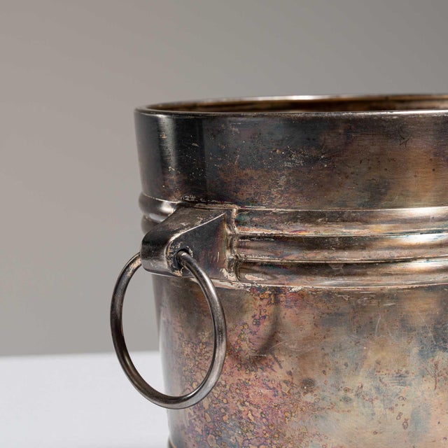 Mid 20th Century France Silver Ice Bucket For Sale - Image 15 of 15