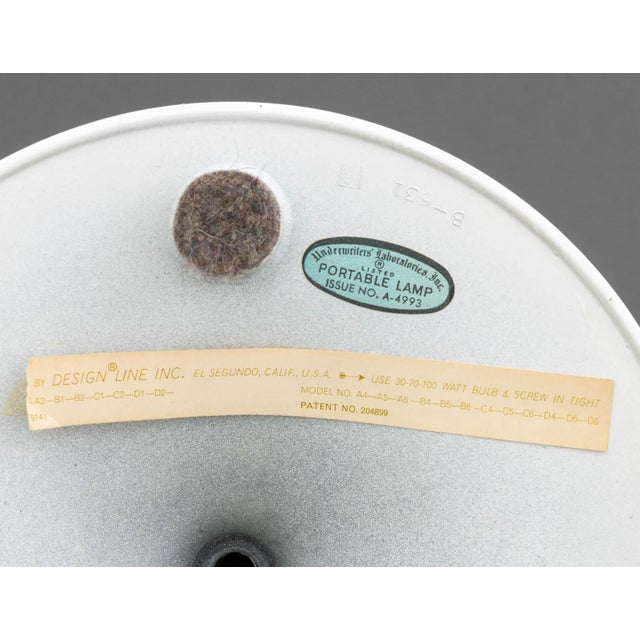 Metal Bill Curry for Design Line "Stemlite" Table Lamp For Sale - Image 7 of 7