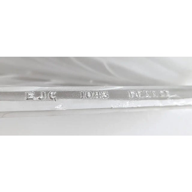 1930s French Art Deco Chandelier Signed by Atelier E.J.G For Sale In New York - Image 6 of 7