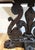 Antique American Carved Oak "Fleur-De-Lis" Base Renaissance Library Center Table For Sale - Image 9 of 13