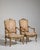 Pair of Louis XV Giltwood Armchairs with Tapestry Upholstery, Rococo Style, France, 19th Century For Sale - Image 9 of 12
