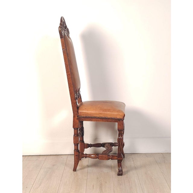 Norwegian Baroque Chair, Circa 1700 For Sale - Image 9 of 11
