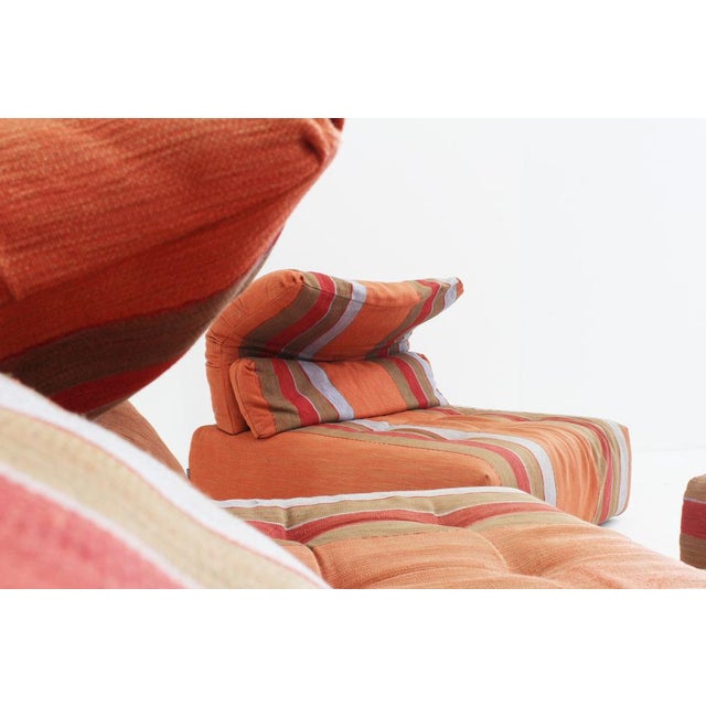 Vintage Voyage Immobile Modular Lounge Sofa from Roche Bobois, 1990s, Set of 4 For Sale - Image 4 of 13