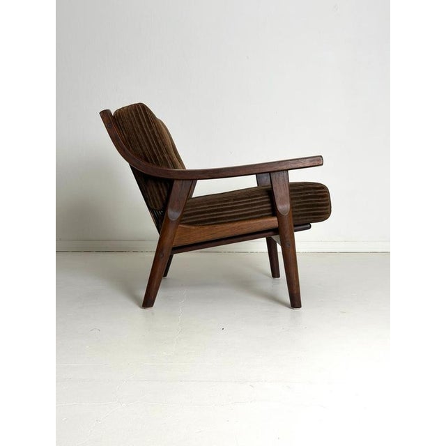 Model GE530 Lounge Chair from Hans J. Wegner, 1970s For Sale - Image 6 of 10