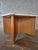 1970s Oak and Calcatta Marble Coffee Side Table, in Manner of Frank Lloyd Wright For Sale - Image 11 of 13
