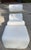 Textile 1950s Postmodern Sculptural Chaise Lounge With Matching Ottoman in Cream Linen For Sale - Image 7 of 7