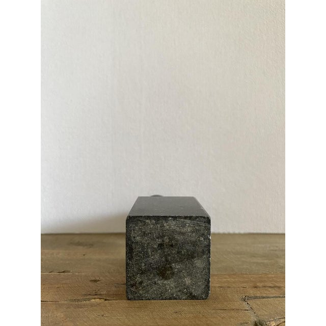 Black Small Bronze Sculpture of Female Torso by Pieter Kortekaas, 1989 For Sale - Image 8 of 9