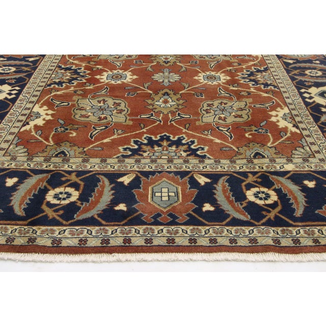 Vintage Persian Mahal Rug, 06'06 X 09'09 For Sale - Image 4 of 6