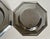 Mid 20th Century Mid 20th Century Set of 6 Jean Couzon French Silver Plated Octagonal Plates For Sale - Image 5 of 6