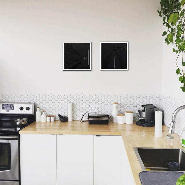 "Night Shift (Diptych)" Original Artwork by Tasha Jentel For Sale - Image 10 of 13