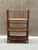 Wood Vintage Boho Chic Folding Rattan and Bamboo Wall Unit, 1960s For Sale - Image 7 of 11