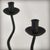 Postmodern Brutalist Wrought Iron Candlesticks by Hysteria Design, France, 1980s, Set of 2 For Sale - Image 12 of 18