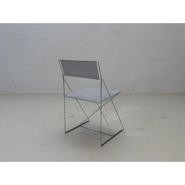 X-Line Chair by Niels Jørgen Haugesen, 1970s For Sale - Image 12 of 13