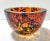 Italian Tortoiseshell Crystal Bowl – Amber Art Glass Catchall Dish For Sale - Image 4 of 7