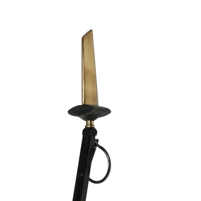 Mid 20th Century Donald Deskey Fireplace Tool For Sale - Image 9 of 12