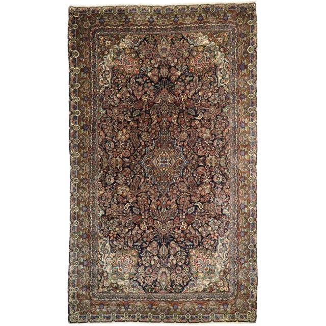 Antique Hamadan Persian Rug, 10'11 X 18'08 For Sale - Image 9 of 9
