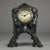 Metal Antique German Art Nouveau Desk Clock For Sale - Image 7 of 11