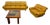 Mid-Century Italian Brutalist Leather Livingroom Set, 1960s, Set of 3 For Sale