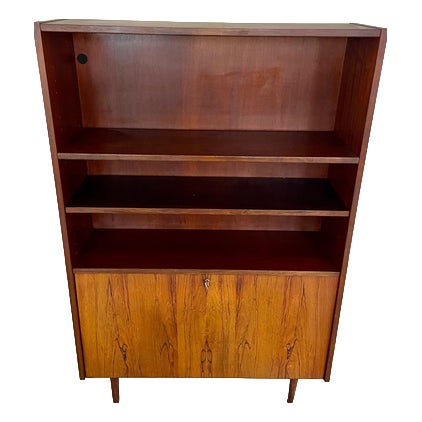Vintage Danish Bookcase in Rosewood, 1965 For Sale