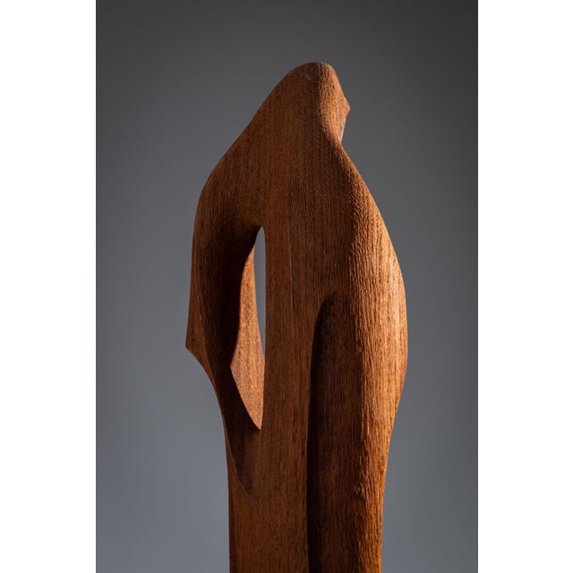 Abstract Art Deco Figure, 1920s, Wood For Sale - Image 16 of 18