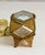 Early 20th Century Ornate Antique Paneled Glass Jewelry Box For Sale - Image 5 of 7