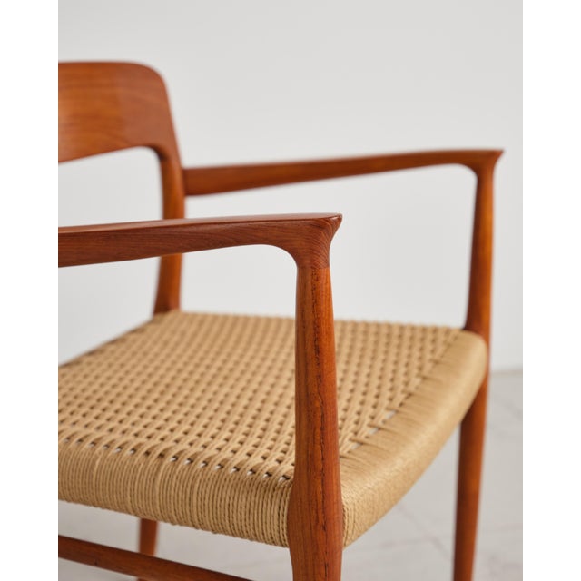 Teak No. 56 Armchair by Niels O. Møller for J. L. Moller, 1950s For Sale - Image 11 of 18