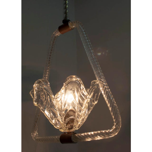 Murano Glass Pendant from Barovier & Toso, 1940s For Sale - Image 4 of 12