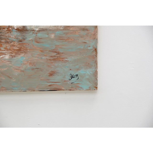 Contemporary Delas, Landscape, 1990s, Oil on Canvas For Sale - Image 3 of 4