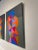 Abstract Contemporary Abstract Geometric Acrylic Painting on Canvas by Stan Edwards For Sale - Image 3 of 4