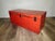 Lh26 Oriental Chinese Style Red Decorative Storage Box 14"Hx34" For Sale In Los Angeles - Image 6 of 12