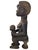 1980s Vintage Baule Maternity Figure Sculpture Cote d'Ivoire Africa 18.5" H For Sale - Image 5 of 8