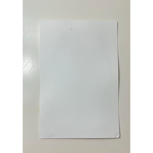 Contemporary “Quiet Reverie” Signed Original Watercolor Painting by Nancy Smith For Sale - Image 3 of 3