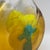 Vintage Art Glass Vase in Yellow and Turquoise by Jiri Suhajek for Moser Karlsbad, 1970 For Sale - Image 9 of 16