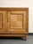 1940s French Art Deco Oak Sideboard, Three-Door Design, Sturdy Storage For Sale - Image 16 of 17
