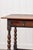 Wood 19th Century Oak Bobbin Side Table For Sale - Image 7 of 11